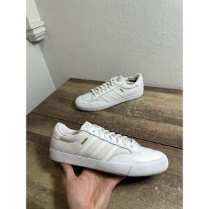 SAMPLE Adidas Mens Nora HP9739 White Casual Shoes Sneakers Size 11 RARE